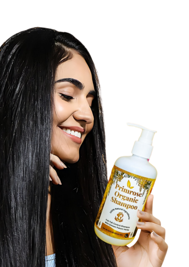 Primrose Organic Shampoo – 300ml Hair fall control shampoo
